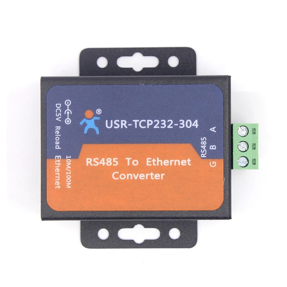 RS485 Naar Ethernet Converter Apparaat Seriële Poort Tcp/Ip Server Module Ondersteuning Dhcp/Dns Met Ingebouwde Webpagina USR-TCP232-304