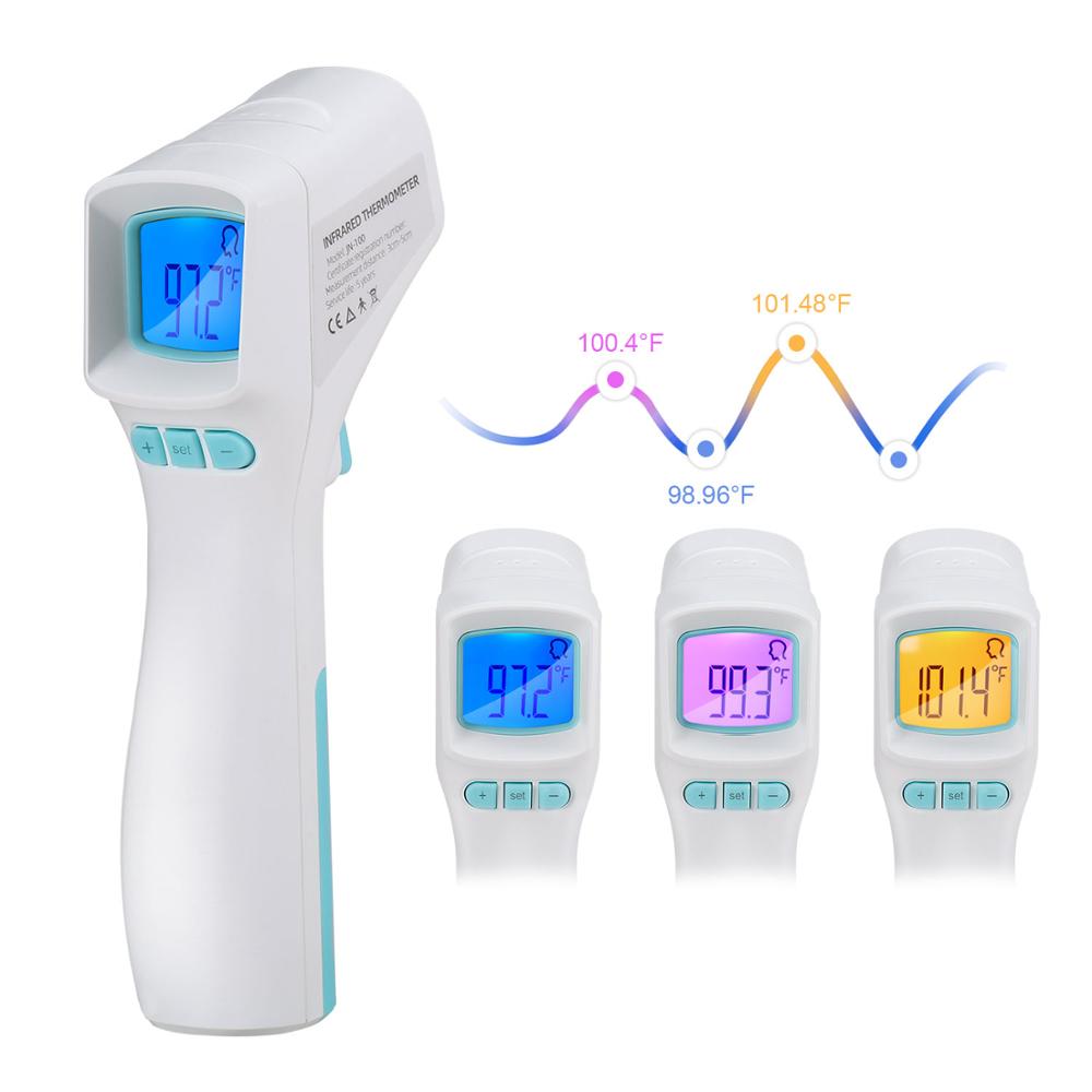 Digital Infrared Thermometer Non Contact Temperature Meter hygrometer Temperature Fever Digital Measuring Tools thermal sensor: Type2