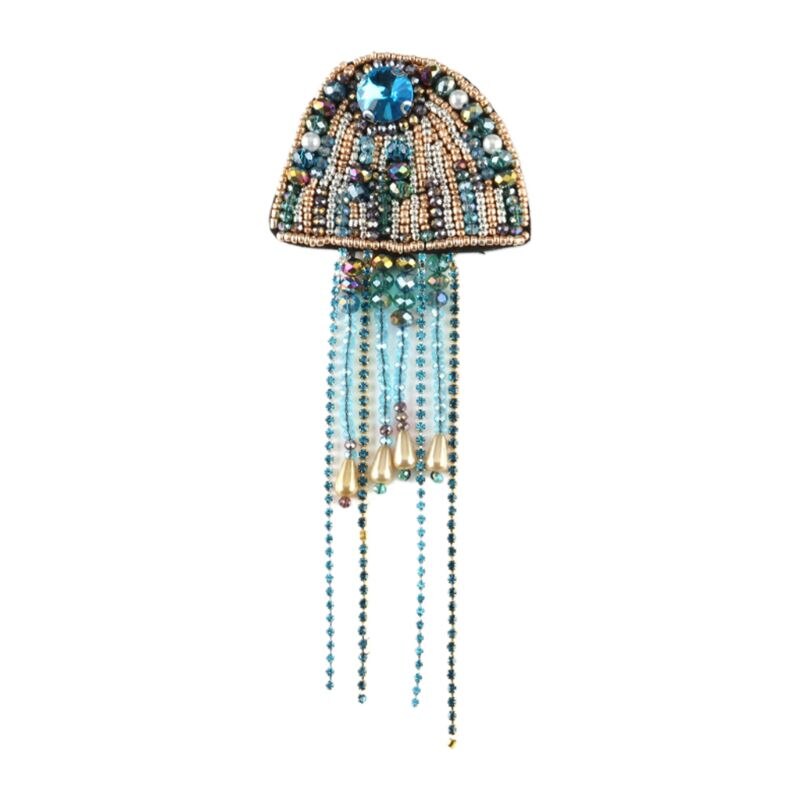perler rhinestone lapp marine dyr diy krystall sy emblem skilt applikasjon  lx9e: 6 ee 501993-1