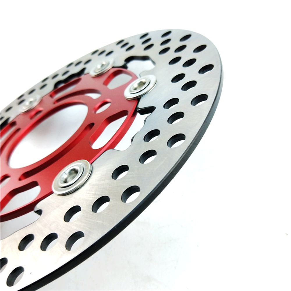Disco flotante Universal de aleación de aluminio RPM de 3 agujeros para motocicleta, pastilla de freno de disco de 220mm con distancia de agujero de 70mm