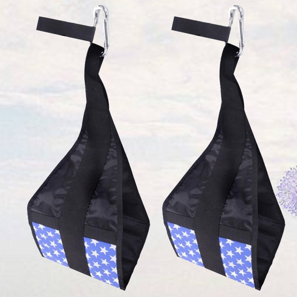 2 stuks handige, comfortabele hangende buikband met optrekstang voor fitness: Default Title