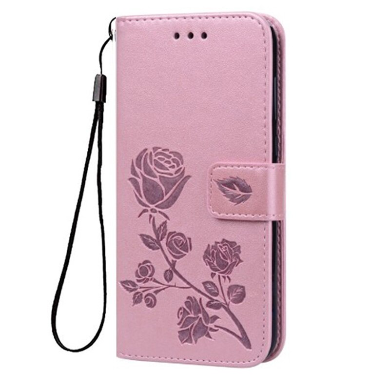 Casos para Huawei Y3II Y3 II LUA-L21 LUA-U22 LUA-U02 caso Vintage de lujo de cuero magnético Flip teléfono bolsas: 3Pink