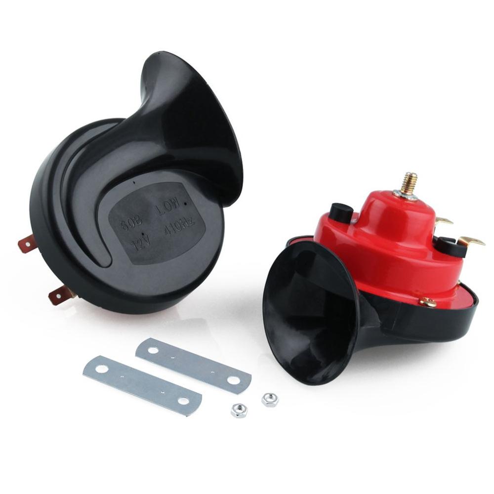 Loud Dual-tone Snail Horn Universal Electric Air Horn Car Auto Horn Integrated Helicoid Air Loud Horn