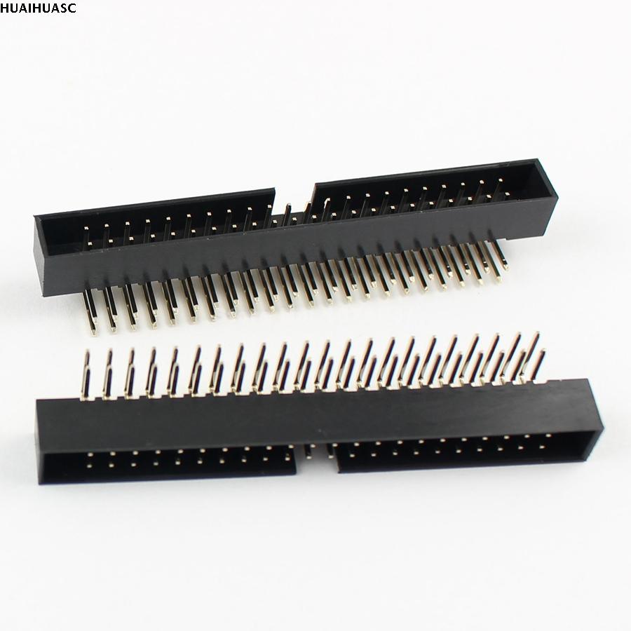 4 stücke 2mm 2,0mm Pitch 2x22Pin 44 Pin Rechtwinklig Männlich Cker IDC Box Header Stecker