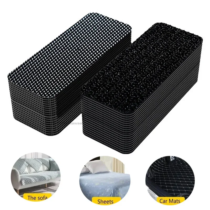 Almohadillas para alfombras de coche, adhesivo automático con velcrostep, almohadilla para salpicadero, costura, pegatinas fijas de doble cara, parche de fijación, alfombra para suelo, artes DIY: 10mm / Latón envejecido
