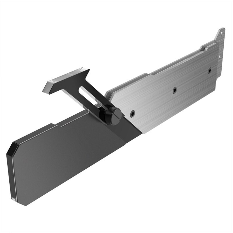 VC3 Graphics Card Support Automatic Color-Changing RGB Graphics Card Bracket with 3 Pin 5V Chassis LED Video Card Holder