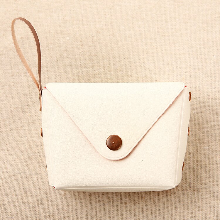 Cute Pocket Coin Bag Candy Color Coin Purse Jelly Wallet Pouch Holder Women's Hand Change Purse Waterproof Pouch BAG Transparent: color 7