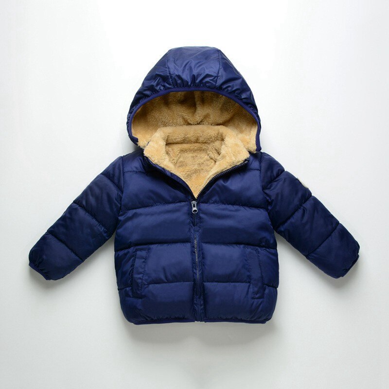 Polaire hiver Parkas enfants vestes pour filles garçons épais velours enfants manteau vêtements de bébé infantile pardessus