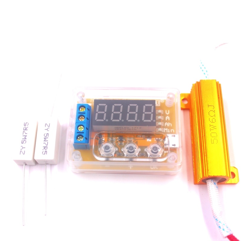 Electronic load Battery tester 1.2-12V 18650 3.7v lithium battery lead-acid cell Discharge tester capacity Meter