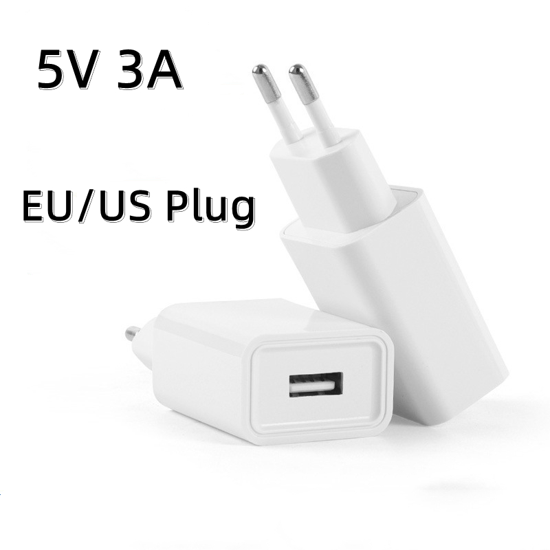 USB 5V 3A Voeding Adapter 15W Oplader LED Light Strip Voeding EU US Plug 220V 110V naar 5V LED Verlichting Accessoires