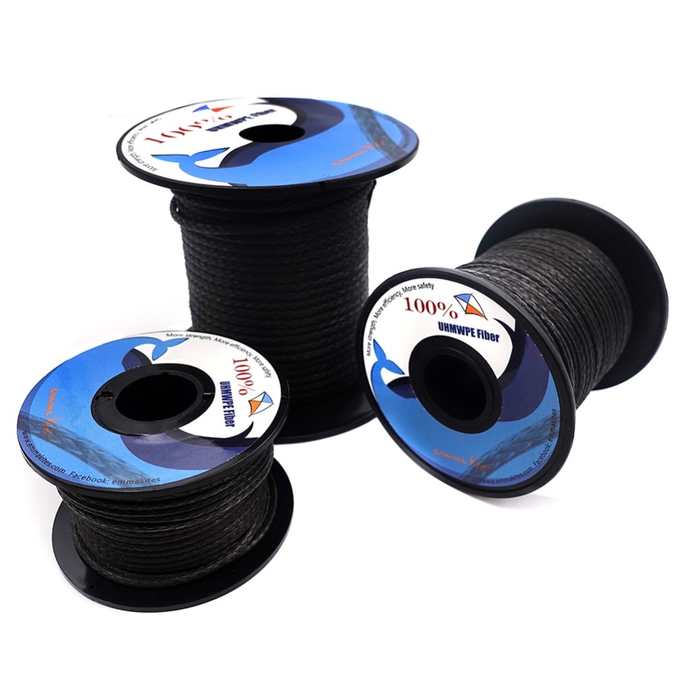 100lb - 3960lb UHMWPE Braided Line Tent Guy Line Strong Rope for Sailboat Hammock Ridgeline Camping Rigging Tree Trimming