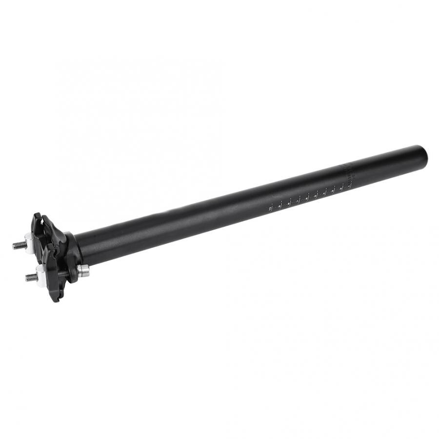 Tija de sillín de bicicleta tubo amortiguador, asiento de bicicleta de montaña y carretera, ángulo ajustable 25,4, 27,2, 28,6, 30,9x31,6mm