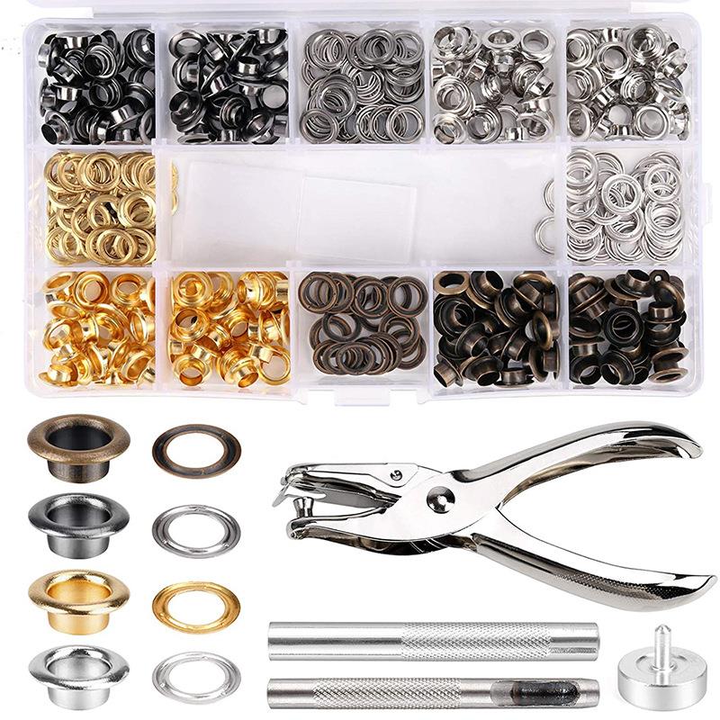 480/360/200Pcs Leather Rivets Double Cap Rivet Tub... – Grandado