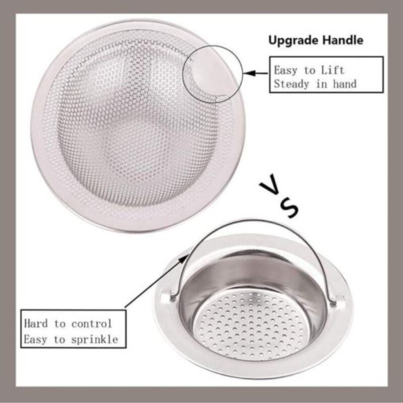 Kitchen Drains Sink Stainless Steel Strainer Bathroom Floor Drain Stainless Steel Sink Bathroom Drain Steel Sink Sewer Strainer