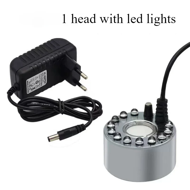 Nebel Hersteller Fogger Wasserpumpe Ultraschall Zerstäuber Luftbefeuchter Brunnen Steingarten Gartenarbeit Bonsai Aquarium Teich Dekor Zerstäubung Kopf: XS / Rosa