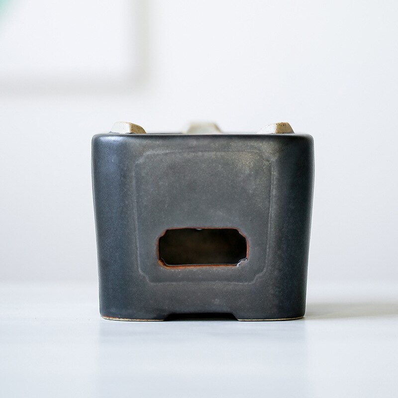 Ceramic tea stove, tea set, tea ceremony, warm tea stove, base, retro alcohol stove, heating stove, tea maker: 07