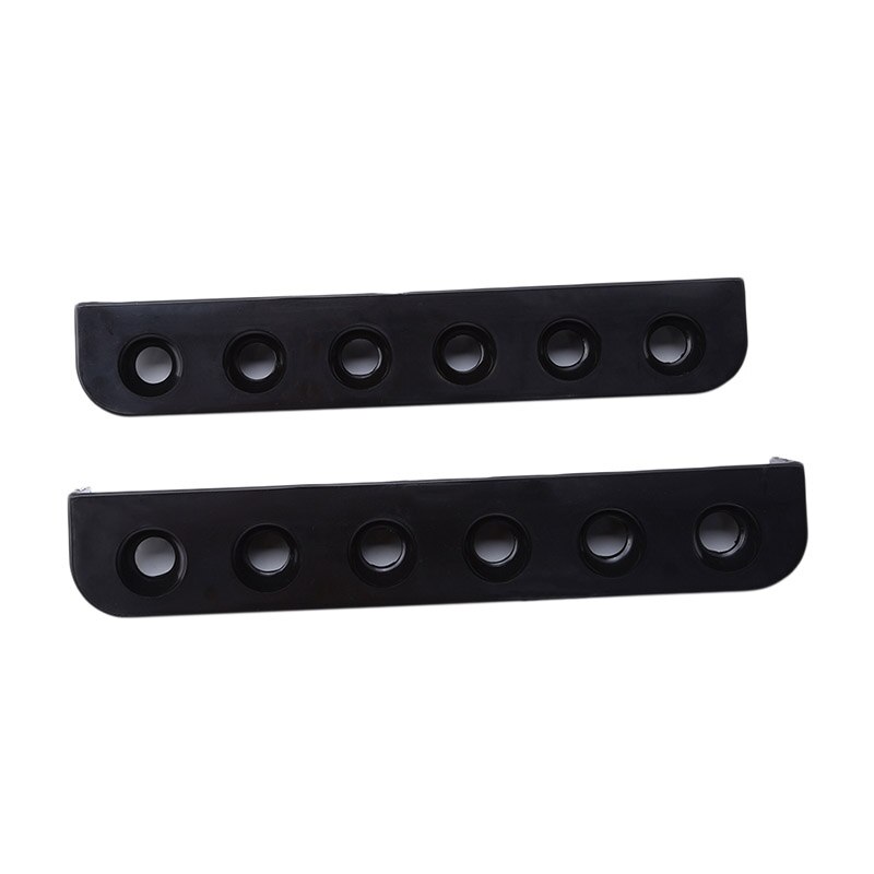 1 Paar Plastic Biljart Pool Snooker Keu Rack Holder 6 Gaten Biljart Accessoires Cue Rack