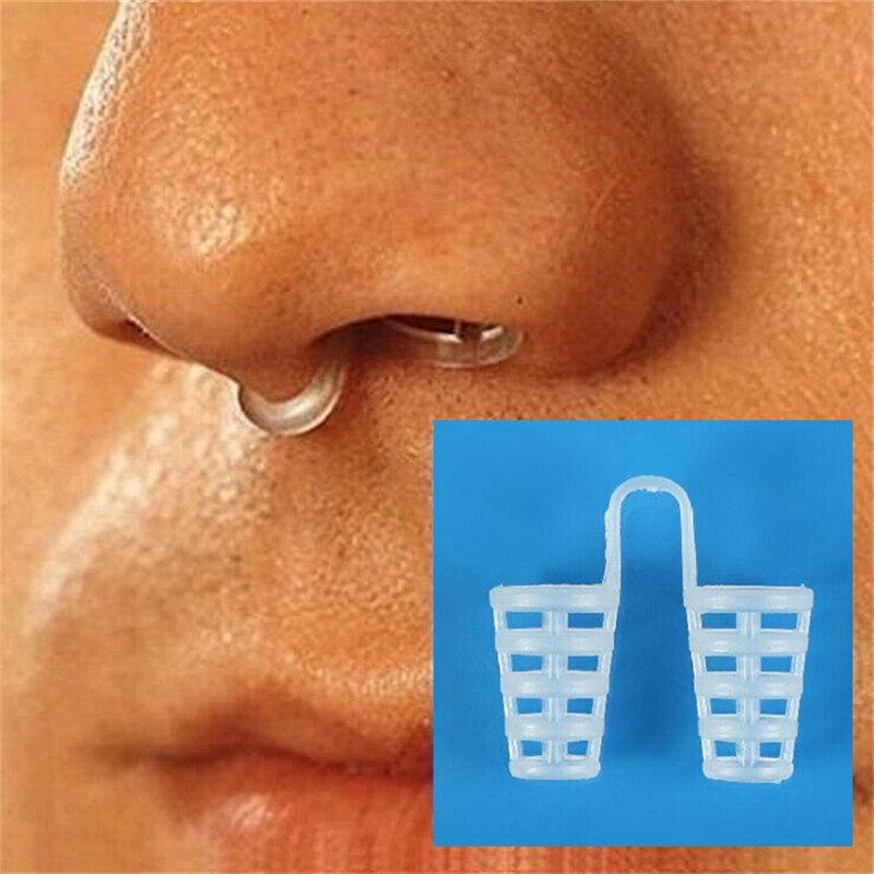 4 stk/æske sunde pleje anti snorke apnø næse clip anti-snorken ånde hjælpe stop snorke enhed sove hjælpemiddel udstyr makeup sæt