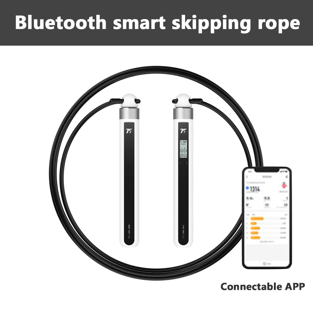 Rope Skipping Digitale Teller Bluetooth Elektronische Teller Springtouw App Record Springtouw Training Gewichtsverlies Fitness