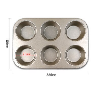 duty carbon steel cupcake baking tray 12 mini cup cupcake shaped cake pan,nonstick cupcake baking tray cupcake mold: 26.5x18x3.4cm