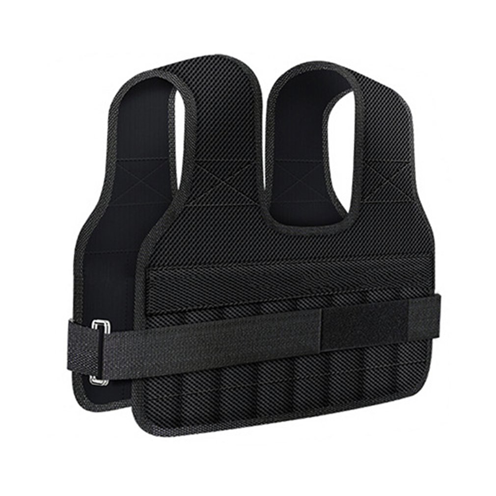 Chaleco ponderado ajustable para entrenamiento, chaqueta de Fitness para entrenamiento, gimnasio, boxeo, equipo de Fitness