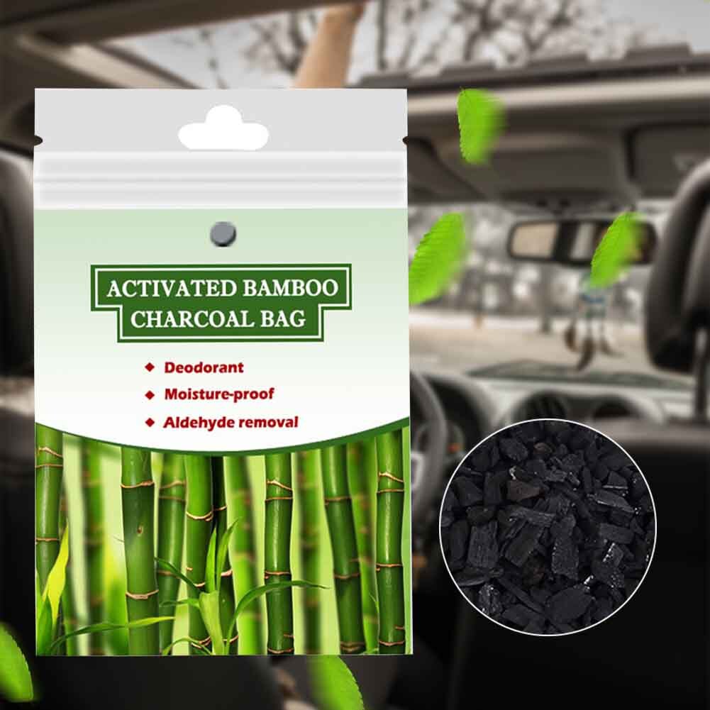 Bolsas de carbón activado a prueba de humedad para coche de 10g y 50g, renovación de interiores, eliminación de olores, cajón de armario, decoración de Hotel, dormitorio de casa: 50g