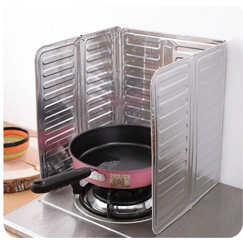 Olie Verwijdering Baffle Plaat Koken Isoleren Splash Proof Guard Gasfornuis Fornuis Verbranden Proof Board Keuken Tool Da