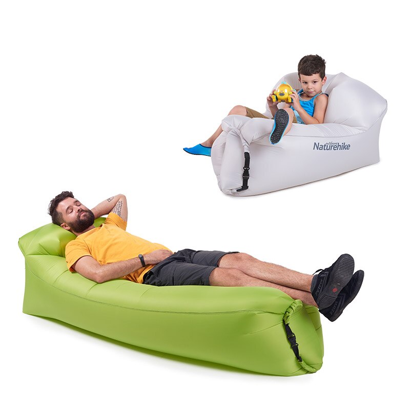 Naturehike Portable Waterproof Inflatable Air Sofa Beach Camping Sofa Foldable Lounger