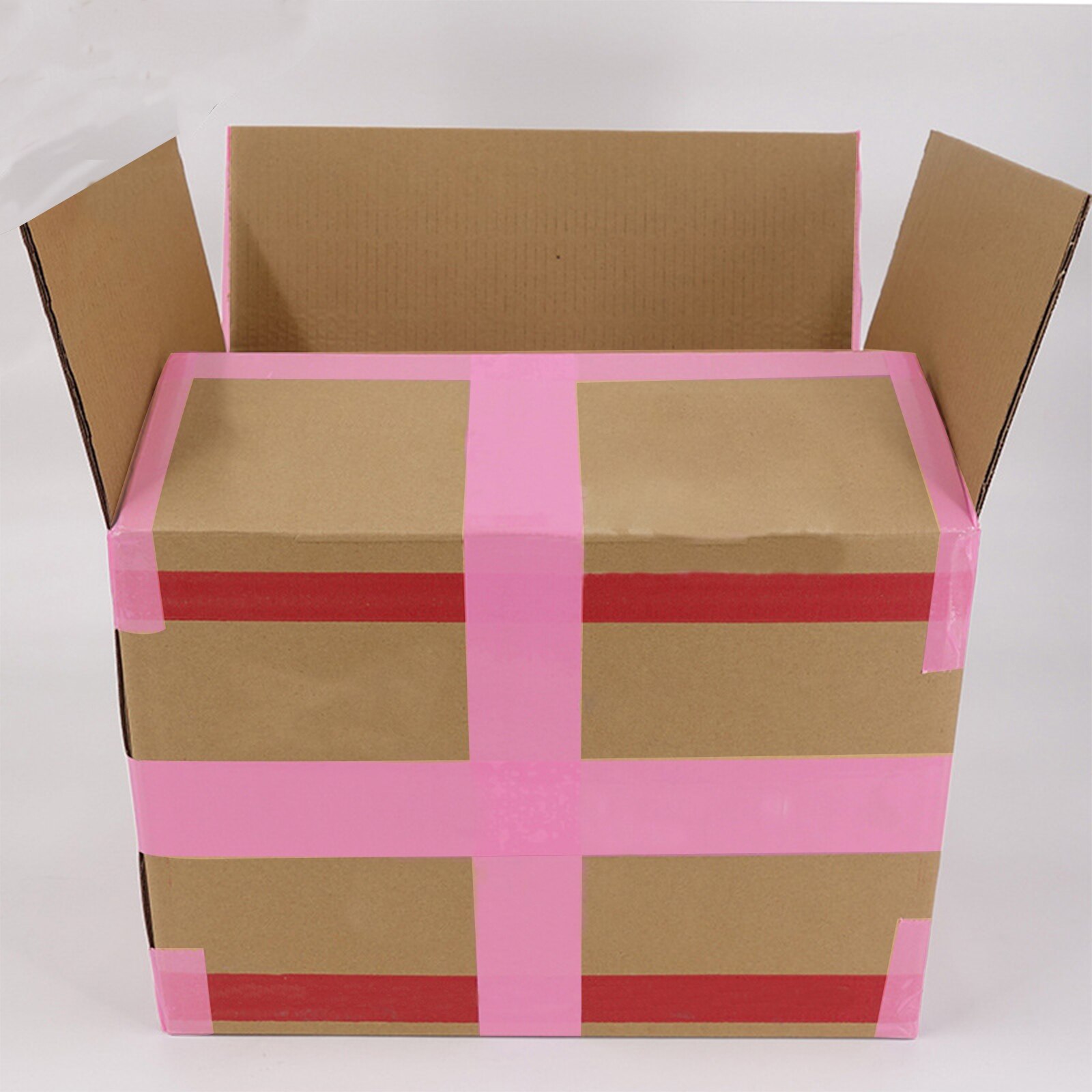 Packaging Tape Pack band Packing Tape Roll Pink 4.8cmx60m for Retailer and Office Home Use