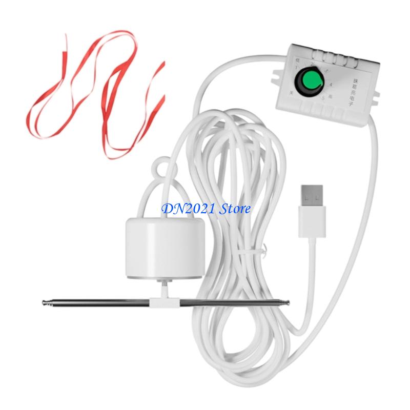 F3KE Foldable 5V USB Desk Fan With Hook For Meat Shops Camping And Outdoor Gatherings Quiet Operation: WHITE