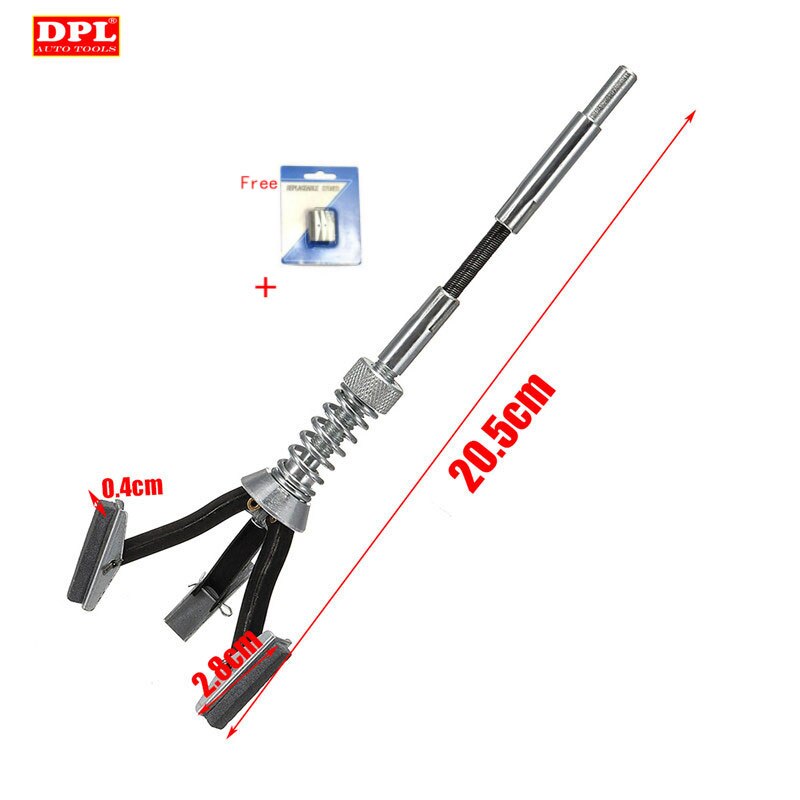 1 "Auto Brake Zuiger Cilinder Met Hone Honen Steen Voor 19Mm-62Mm Cilinder Flexibele As Tool 3 Jaw Verstelbare Cilinder