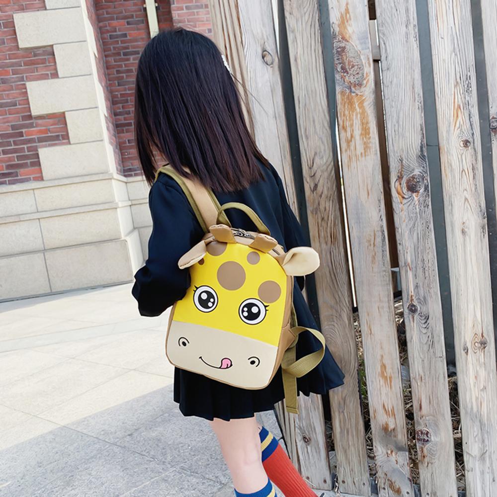 Crianças lona lazer confortável chique elegante mochila bonito dos desenhos animados mochila escola jardim de infância ombro schoolbags