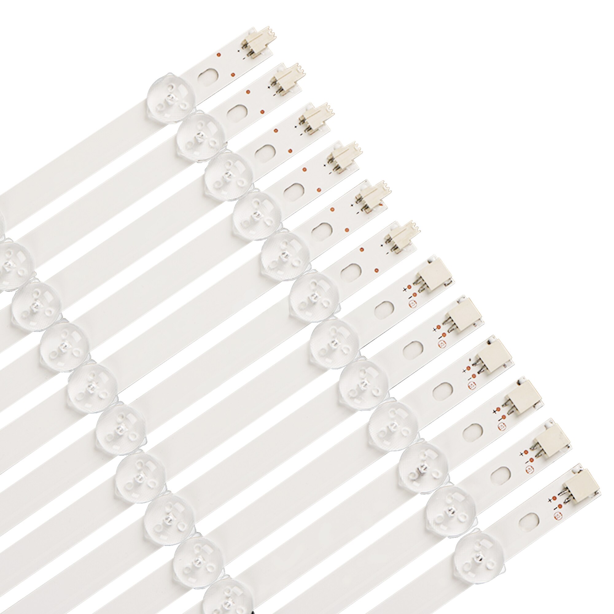 Bande de rétroéclairage à LED, pour Dispositif LG 42LM340T/42LM3700/42LS3400/42LM3400/6916L-0882A/6916L-1028A/0913A/1029A/LC420DUN/SE R2, 12 Pièces/Ensemble