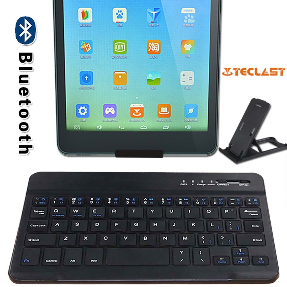 Clavier Bluetooth sans fil mince en Aluminium, Rechargeable, pour tablette Teclast M89 / P80 Pro / X80 Pro / M89 Pro / P80X 4G