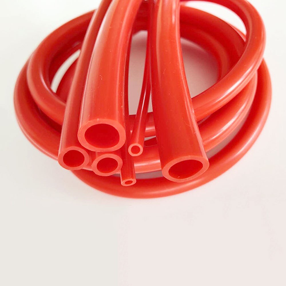 Silicone World 1M Red Silicone Vacuum Tube Hose Silicon Tubing Coolant Hose Universal ID 2MM to 32MM Multiple sizes Auto Parts