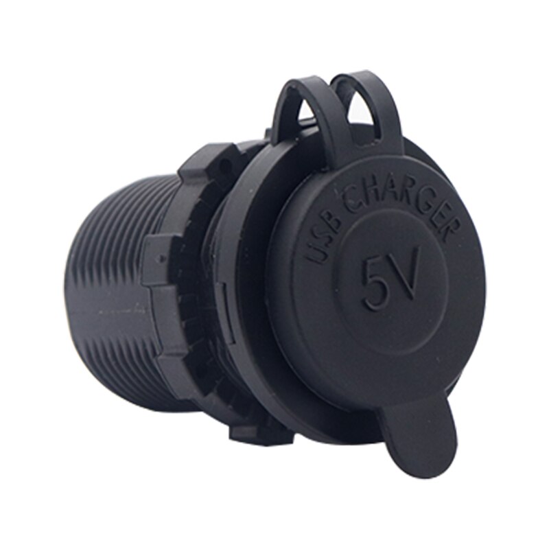 Universal Car Charger USB Vehicle DC12V-24V Waterproof Dual USB Charger 2 Ports Power Socket 5V 4.8A 24W with LED Display