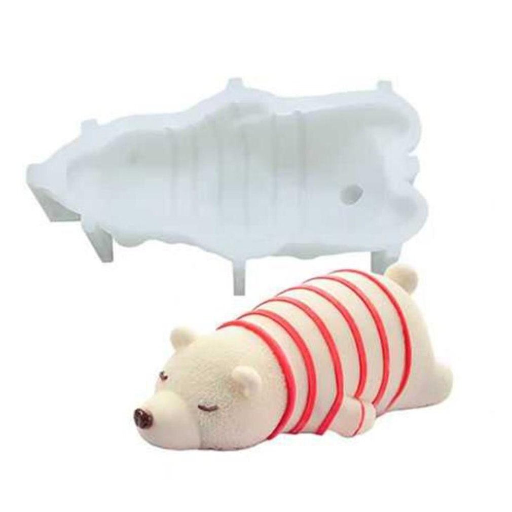 Moule de cuisson chocolat Shar Pei Mousse Silicone moule 3d chien crème glacée Fondant décoration moule de cuisson: as show 4
