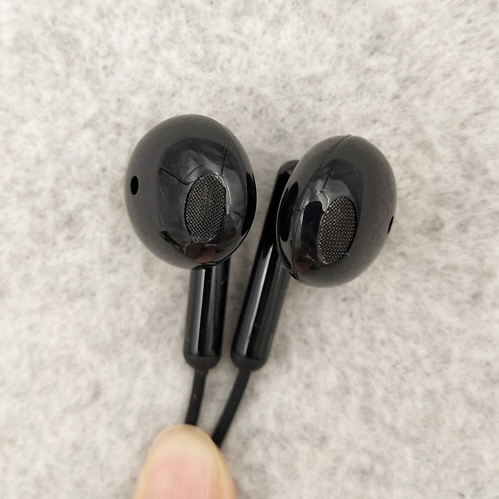 Realme  x2 q3 pro  v11 v13 buds classic ohrhörer, 3.5mm kabelgebundene ohrhörer, halb im ohr, integriertes mikrofon, großer treiber, headset mit mikrofon
