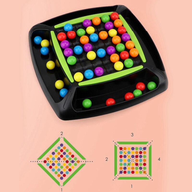 Regenboog Bal Matching Game Ouder-kind Interactie Bump Training Concentratie Logisch Denken Kids Educatief Speelgoed