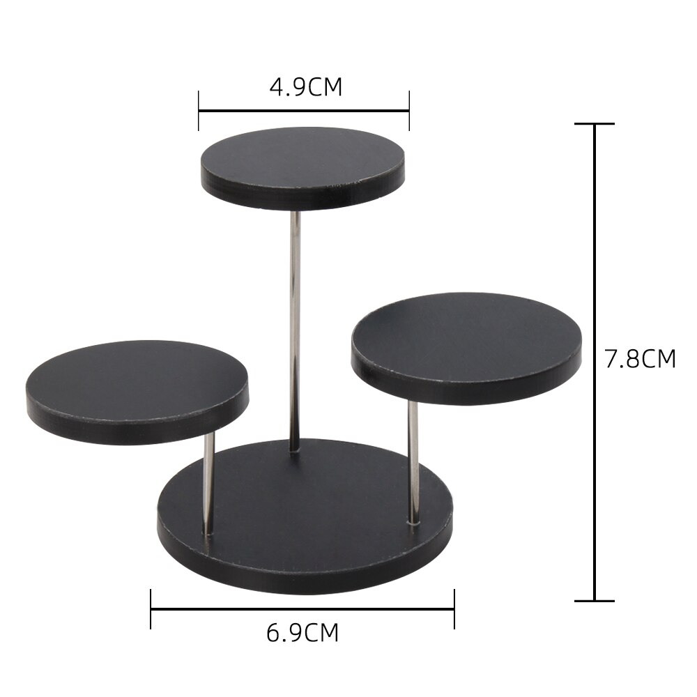 Cupcake Stand Acryl Display Stand Voor Sieraden/Cake Transparant Dessert Rack Bruiloft Verjaardagsfeestje Decoratie Gereedschappen: 2