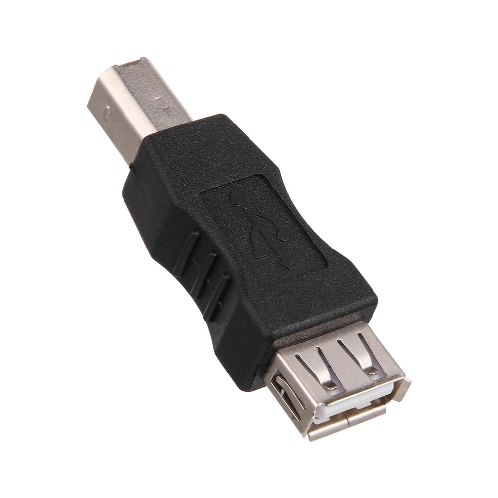 Neue Kommende USB 2,0 Typ A Buchse Auf Typ B Stecker Drucker Scanner Adapter Konverter Stecker Nickel-Überzogene Adapter elektronik