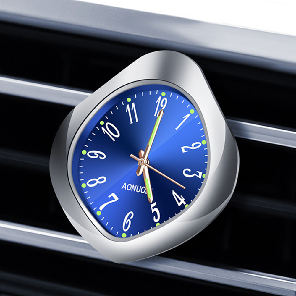 Leuchtende Auto entlüften Lufterfrischer Aroma Diffusor Uhr Aromatherapie Elektronische Quarz Kreative Automobil Liefert