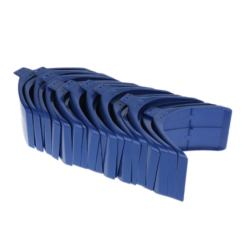 20Stck Taube Rest Ständer Blau Rahmen Taube Sitzstangen Schlafplatz Wohnung Liefert Haustier VöGel Schlafplatz