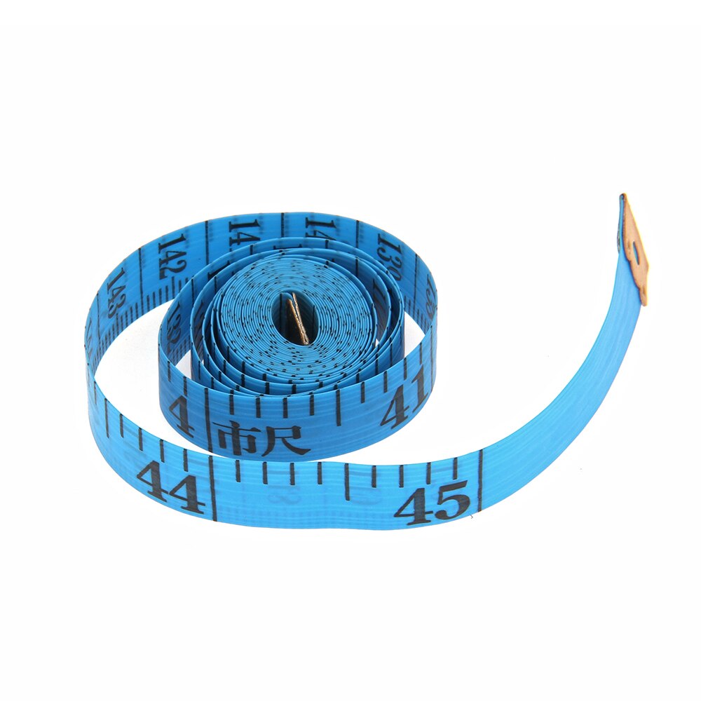 Body Measuring Ruler Sewing Tailor Tape Measure Soft 1.5M Sewing Ruler Meter Sewing Measuring Tape Random Color