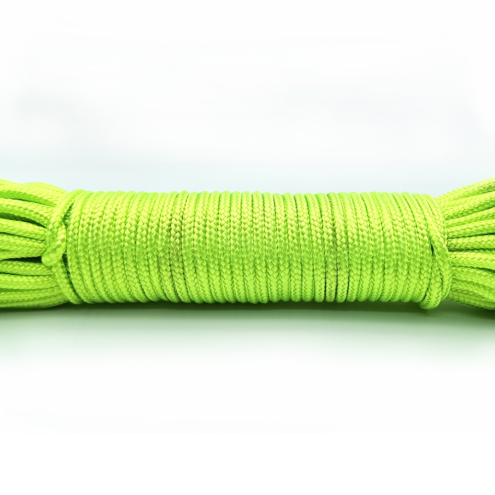 328ft 3mm solidna linka spadochronowa lina Mil Spec typ jeden Strand wspinaczka Camping sprzęt do survivalu Paracord: 6 / 8m