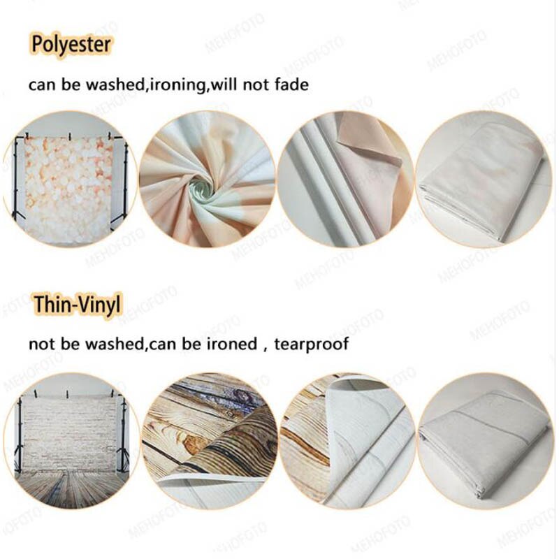 MEHOFOTO Thin Vinyl Photography Background Computer Printed Blue Pure Color texture wall Backgrounds for Photo Studio