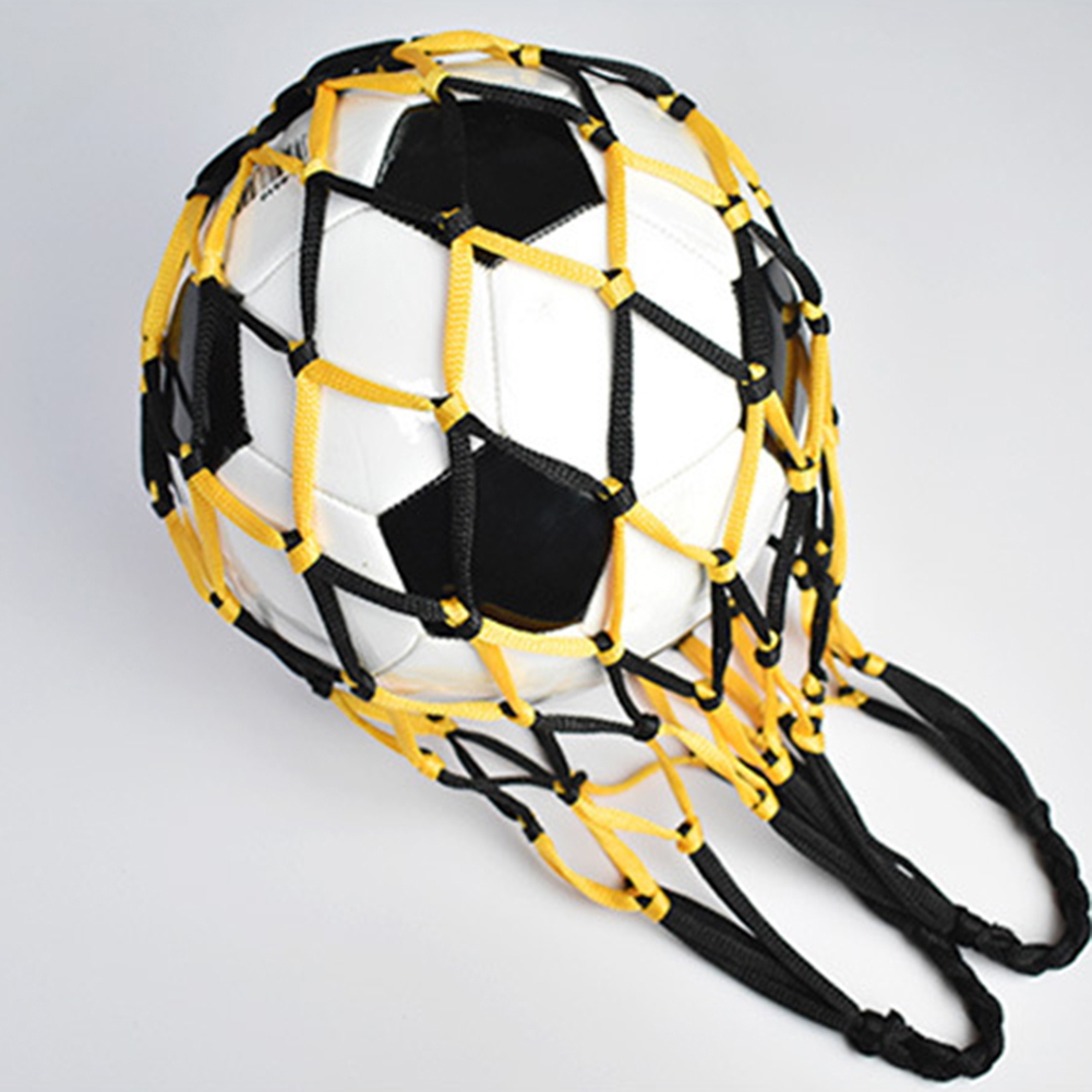 Football Net Bag Nylon Bold Storage Bag Single Ball Carry Portable Equipment Outdoor Sports Soccer Basketball Volleyball Bag