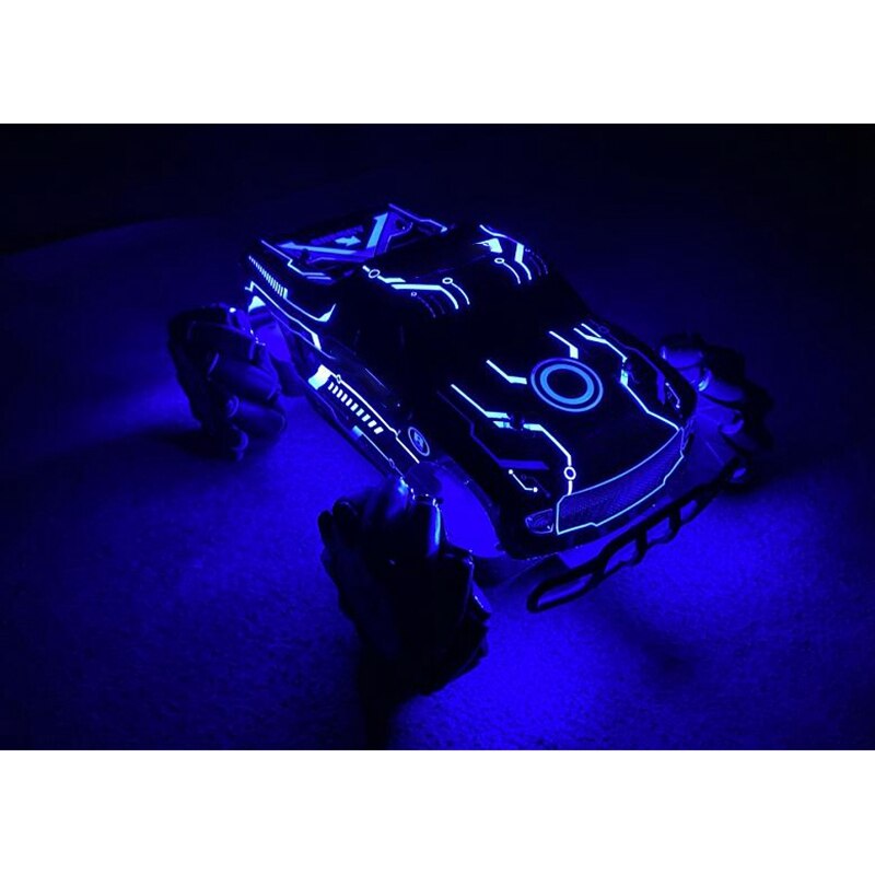 1/16 2,4 GHz Dual Fernbedienung RC Stunt Racer mit Sound Licht und Geste Sensoren