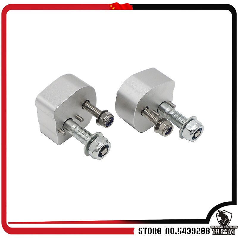 Podnośnik kierownicy robić Yamaha FJR1300 FJR 1300, 2006-2019, 2018, 2017, 2016, 2015, 2014, 2013, 2012, 2011, 2010, srebrny, akcesoria motocyklowe