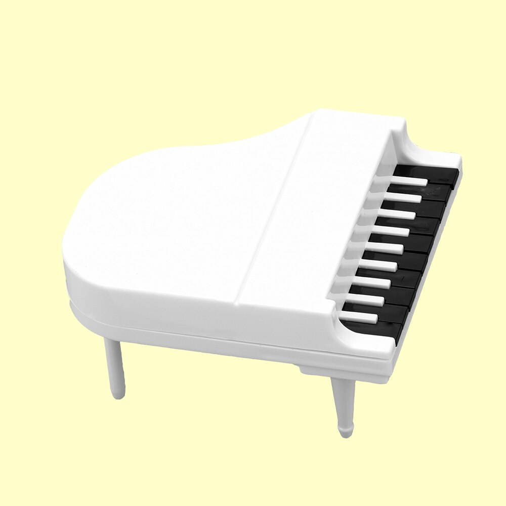10 pièces/ensemble Piano Dessert fourchettes fruits fourchettes cuisine accessoires outils fruits collation cure-dents pics alimentaires: White